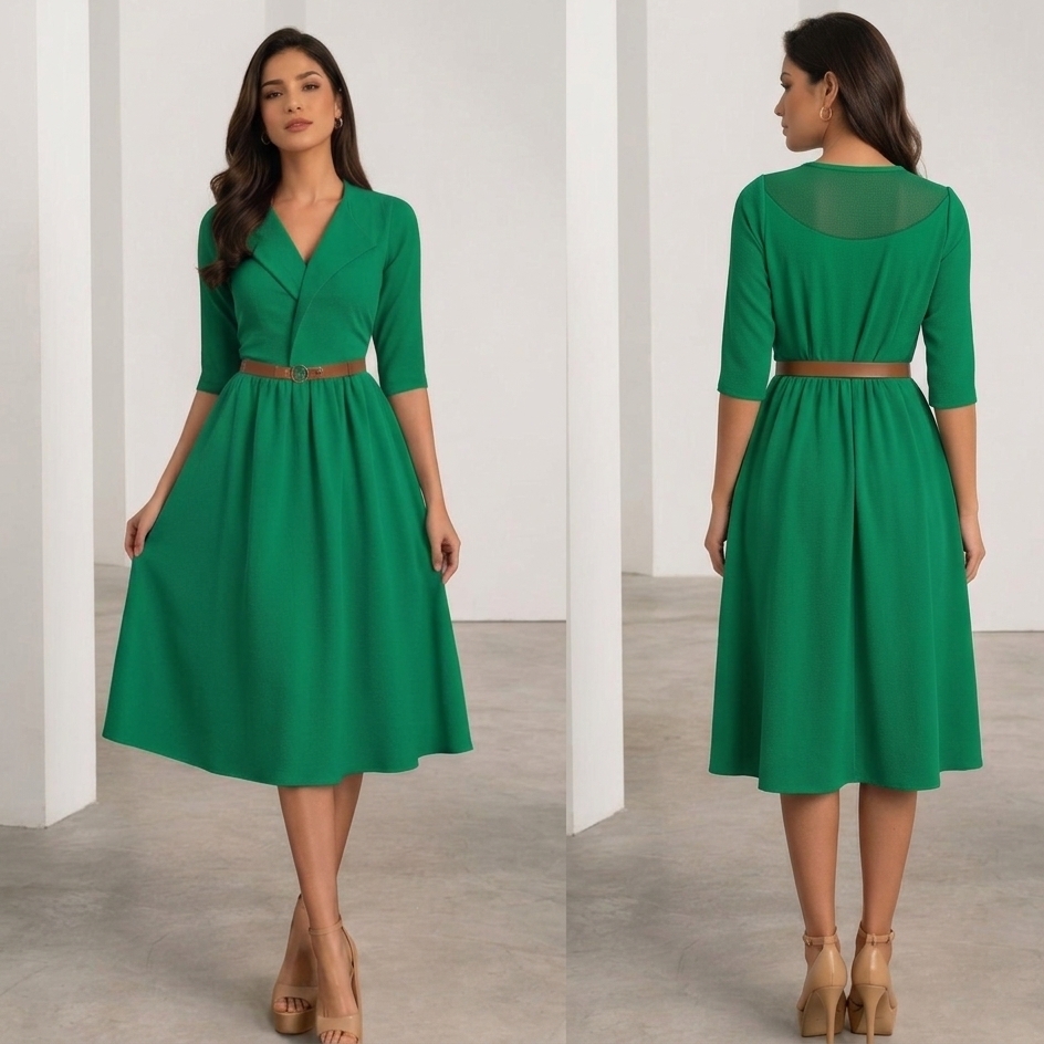 the green gown